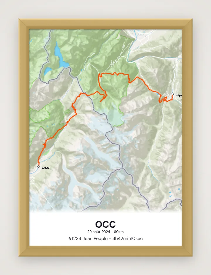 Gerahmtes Poster OCC